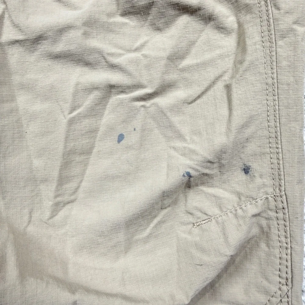 The North Face Hiking Pants Men 34 Tan Ripstop Cargo Outdoor Trekking